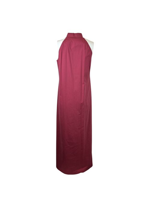 WOMEN'S LONG SOFT DRESS BURGUNDY Extè Extè | ART.6150BORDEAUX 262